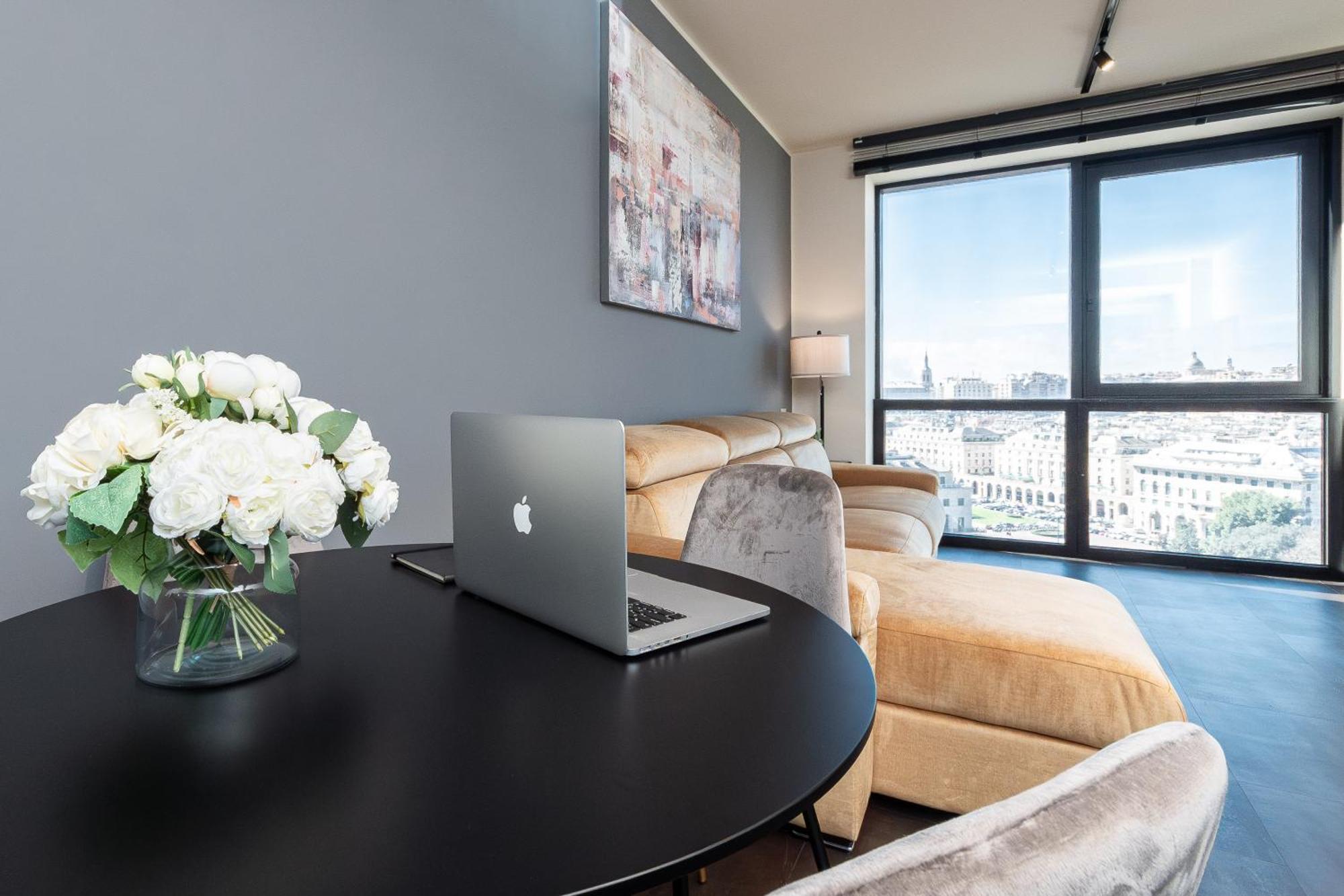 Free Parking In Luxury Suite With City View - Steps To Brignole Train Station Genoa Bagian luar foto